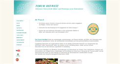 Desktop Screenshot of forumostwest.ch